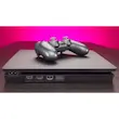 کنسول بازی خانگی سونی Playstation 4 Slim CUH-2218B ظرفیت 1 ترابایت نسل هشتم، پردازنده AMD Jaguar هشت هسته‌ای، گرافیک AMD Radeon 1.84 ترافلاپس، حافظه رم 8 گیگابایت GDDR5، پشتیبانی از HDR، دو پورت USB 3.1 و وای‌فای دوبانده
