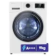 ماشین لباسشویی اتوماتیک اسنوا مدل SWM-E92W ظرفیت 9 کیلوگرم با موتور دیجیتال اینورتر کم‌صدا، سرعت چرخش 1400 دور در دقیقه، 14 برنامه شست‌وشو، سیستم بخارشوی، خشک‌کن، قفل کودک و قابلیت اضافه کردن لباس حین کار