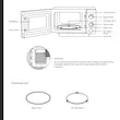 مایکروویو 20 لیتر شیائومی مدل MWB010-2A