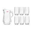 سرویس پارچ و ليوان 7 پارچه نوری تازه مدل استاتيک کد NT17601300W
