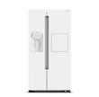 یخچال فریزر ساید بای ساید 32 فوت هیمالیا مدل گلکسی GALAXY 3F HSBSN84005