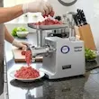 چرخ گوشت دلفیوری مدل DF900 ظرفیت ۳۰۰۰ وات گیربکسی