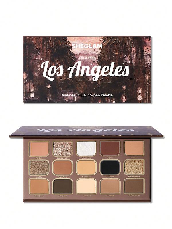 پالت سایه 15 رنگ شیگلم مدل Matinée In L.A