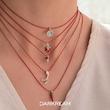 گردنبند قارچ نقره