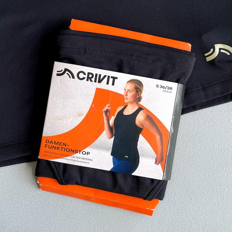 تاپ ورزشی زنانه برند Crivit 