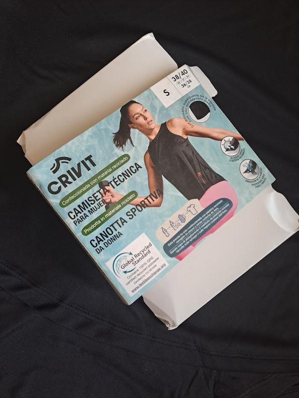 تاپ ورزشی زنانه برند Crivit 