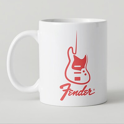 ماگ با طرح فندر - Fender