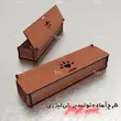 جعبه طلا و جواهر چوبی طرح قلب 