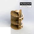 نظم دهنده آشپز خانه چوبی دایره ای 