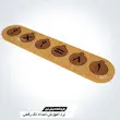 بازی برد آموزش اعداد تک رقمی چوبی