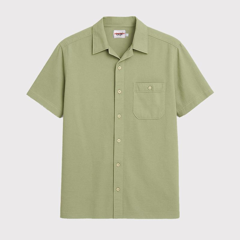 shirt "CAMBRIDGE" matcha green