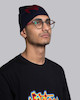 beanie "HIP HOP" ultramarine