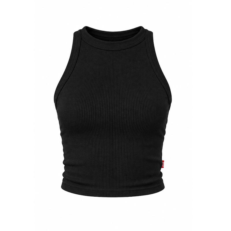 top "SPICY" black