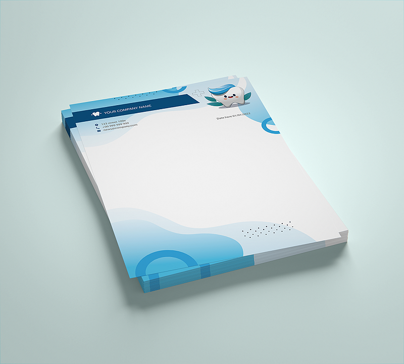 فایل لایه باز سربرگ شرکتی و تجاری | شناسه SB-160025