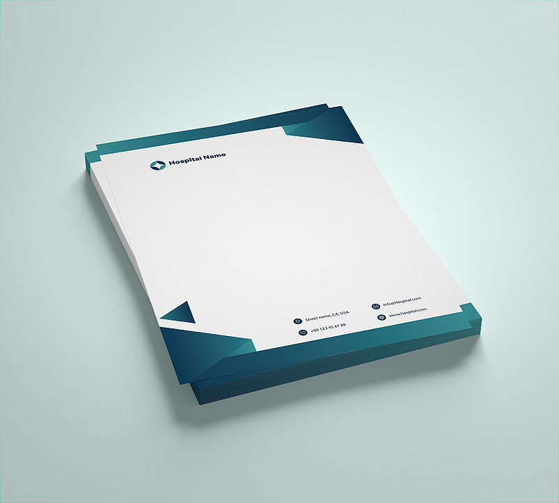 فایل لایه باز سربرگ شرکتی و تجاری | شناسه SB-160026