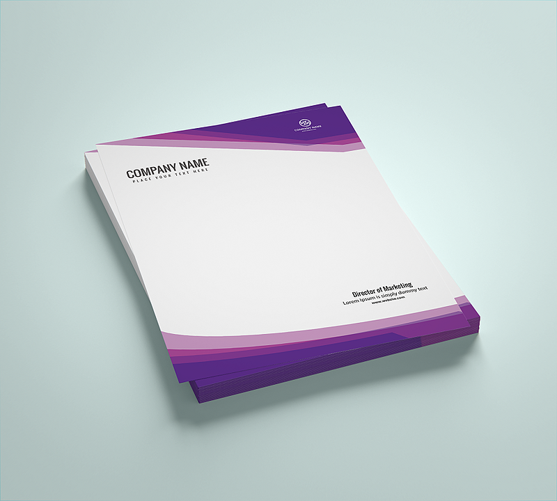 فایل لایه باز سربرگ شرکتی و تجاری | شناسه SB-160037