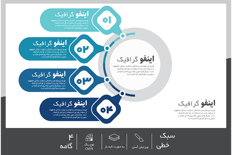 فایل لایه باز اینفوگرافیک | شناسه in-124001