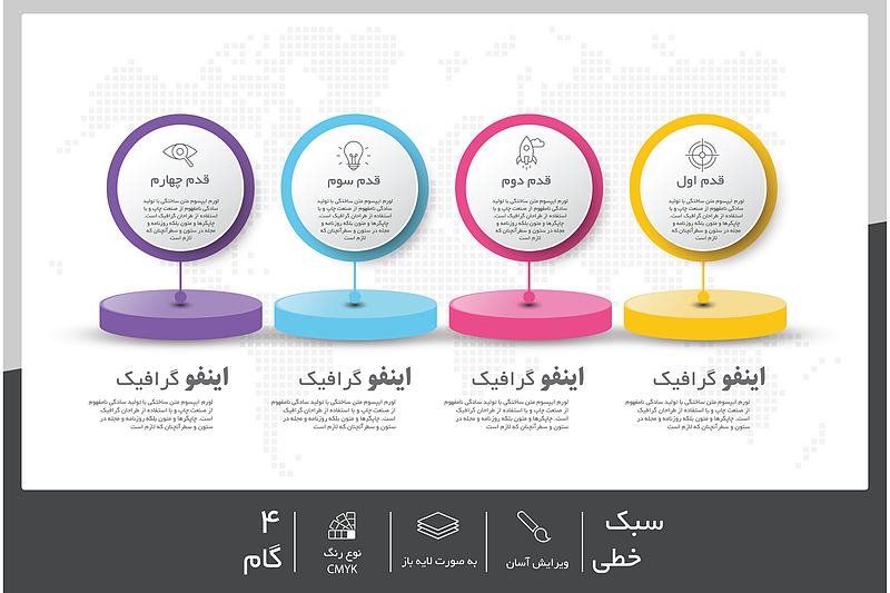فایل لایه باز اینفوگرافیک | شناسه in-124003