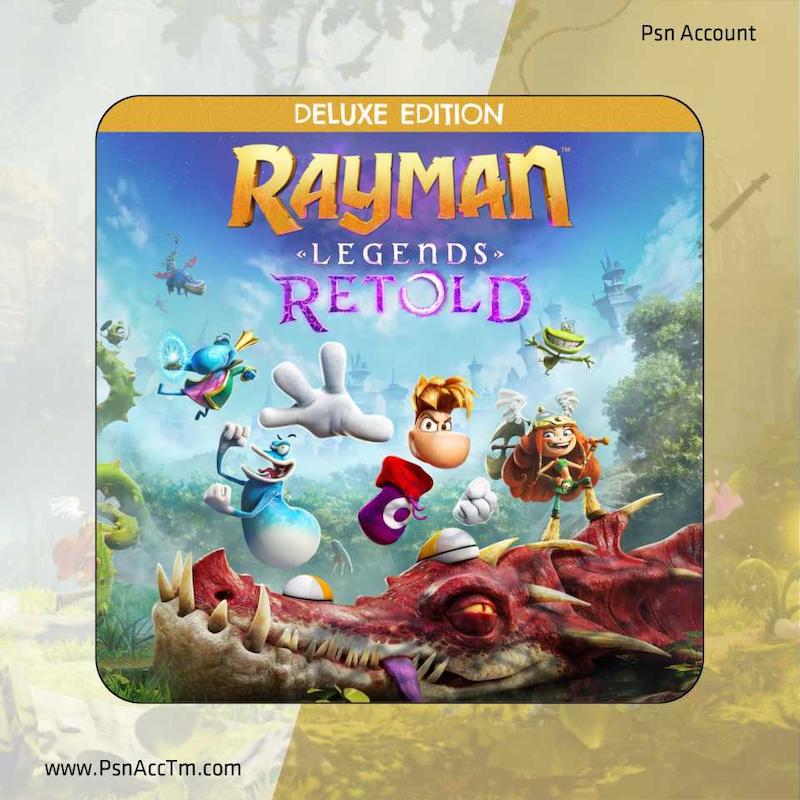 اکانت قانونی بازی  Rayman Legends Retold Deluxe Edition برای کنسول PS5  