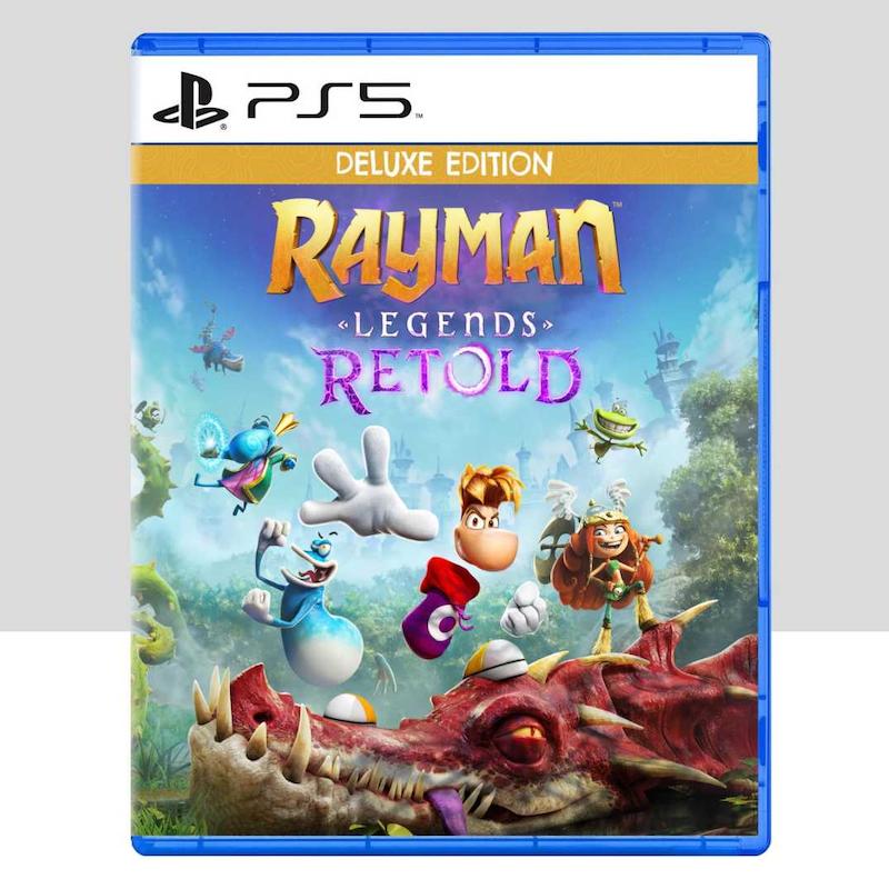 دیسک بازی      Rayman Legends Retold Deluxe Edition کارکرده و آکبند برای  PS5 
