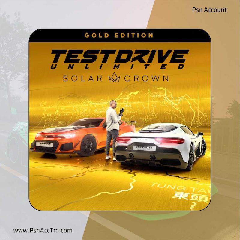 اکانت قانونی بازی  Test Drive Unlimited Solar Crown - Gold Edition برای کنسول PS5 