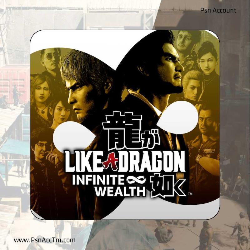 اکانت قانونی بازی   Like a Dragon: Infinite Wealth برای کنسول PS5 
