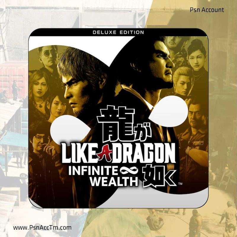 اکانت قانونی بازی  Like a Dragon: Infinite Wealth Deluxe Edition برای کنسول PS5   