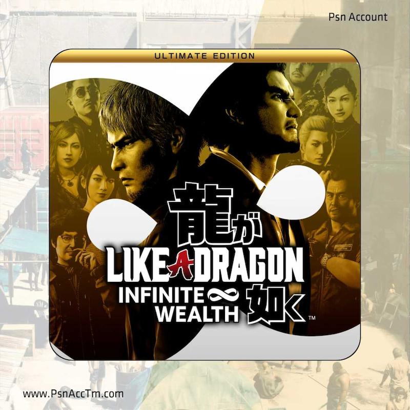 اکانت قانونی بازی  Like a Dragon: Infinite Wealth Ultimate Edition برای کنسول PS5   