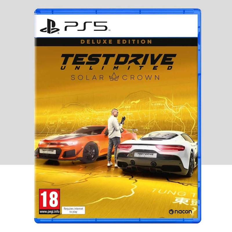 دیسک بازی    Test Drive Unlimited Solar Crown Deluxe Edition کارکرده و آکبند برای  PS5  
