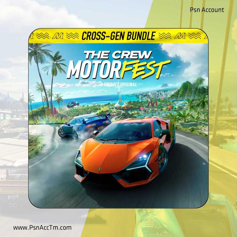اکانت قانونی بازی The Crew Motorfest Cross-Gen Bundle برای کنسول PS5   