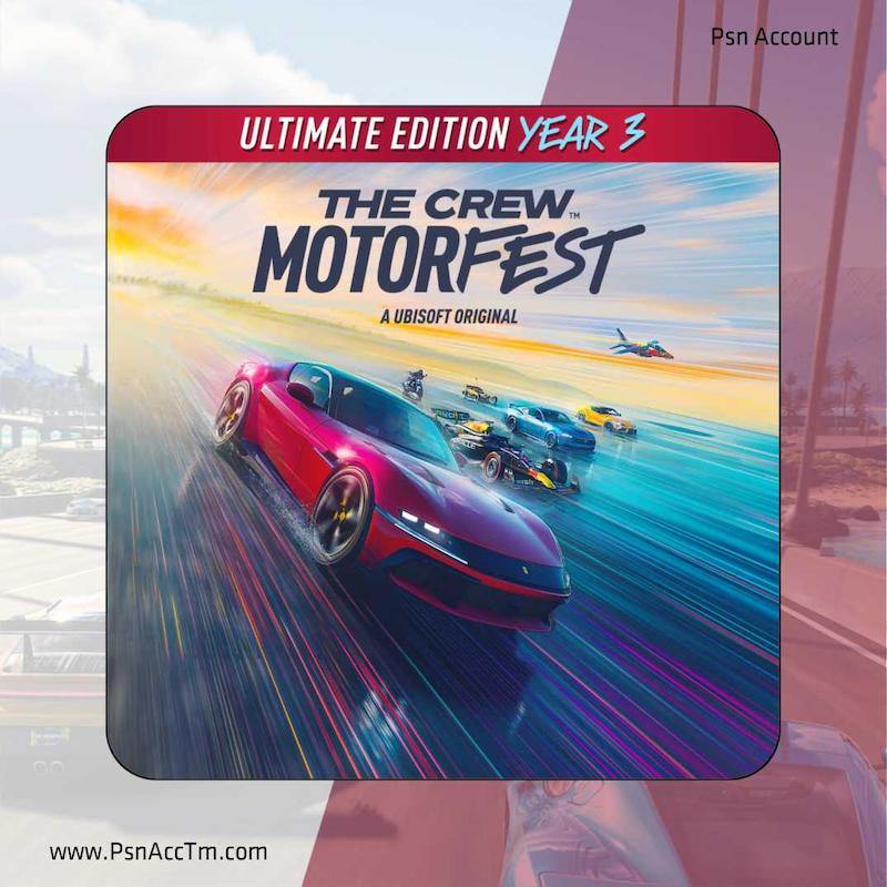 اکانت قانونی بازی   The Crew Motorfest Ultimate Year 3 Edition برای کنسول PS5   
