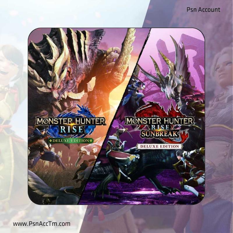 اکانت قانونی بازی   Monster Hunter Rise + Sunbreak Deluxe برای کنسول PS5 