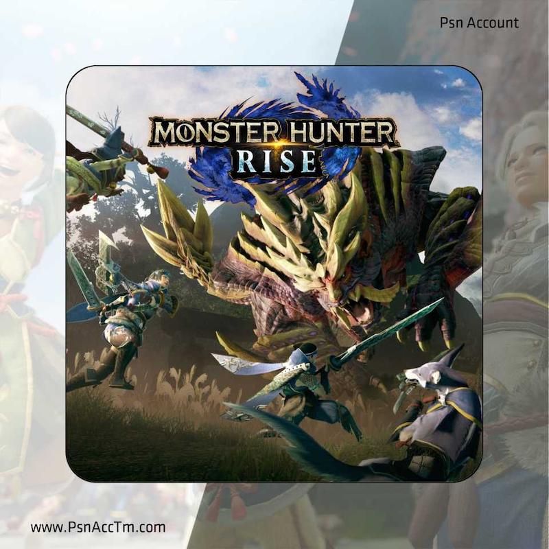 اکانت قانونی بازی  Monster Hunter Rise برای کنسول PS5  
