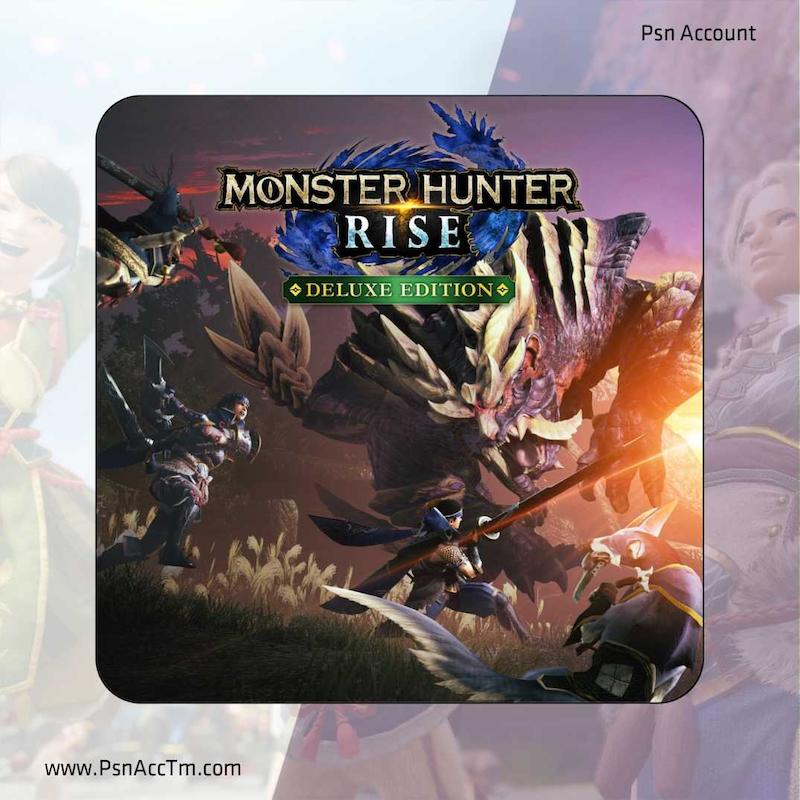 اکانت قانونی بازی   Monster Hunter Rise Deluxe Edition برای کنسول PS5  