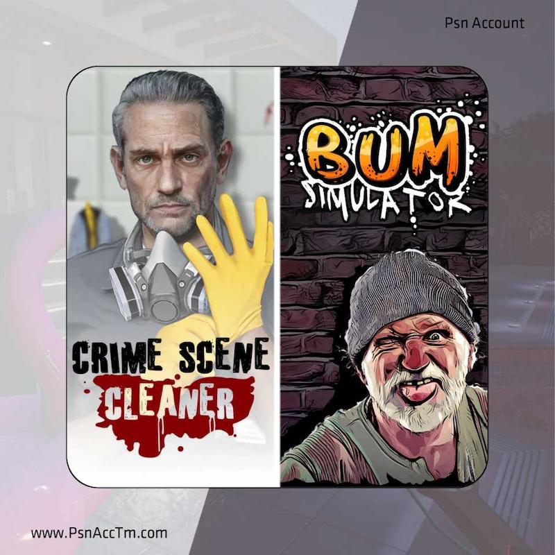 اکانت قانونی بازی  Crime Scene Cleaner & Bum Simulator برای کنسول PS5  