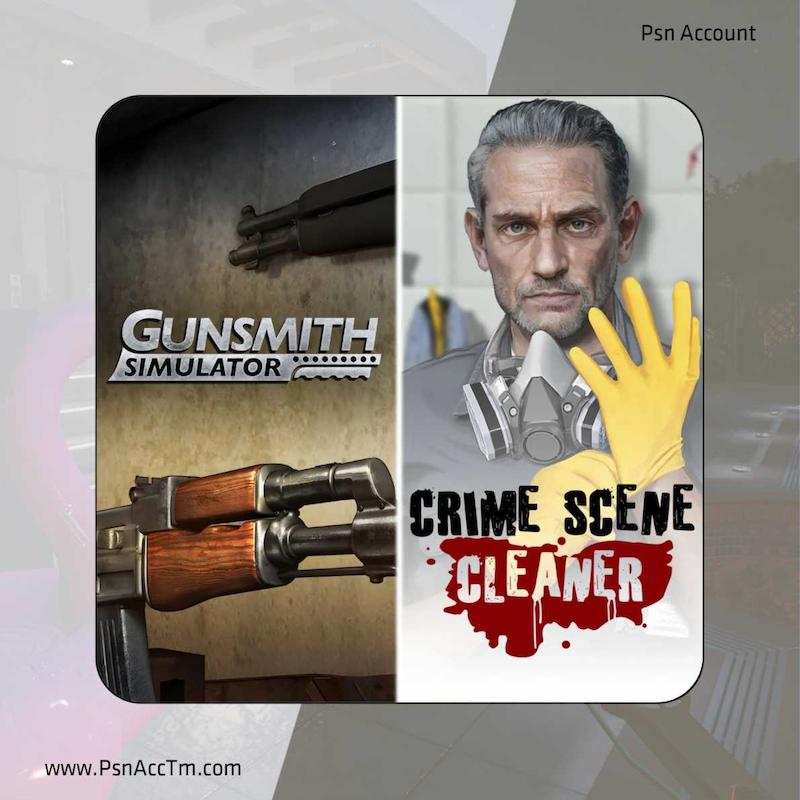 اکانت قانونی بازی  Gunsmith Simulator & Crime Scene Cleaner برای کنسول PS5 