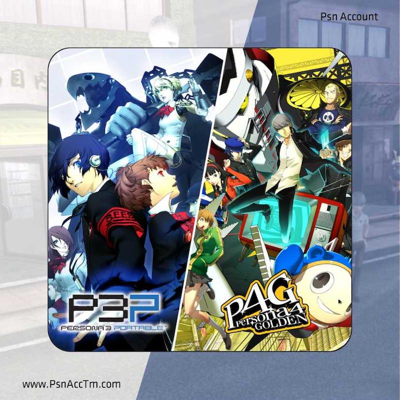 اکانت قانونی بازی    Persona 3 Portable & Persona 4 Golden Bundle برای کنسول PS4  