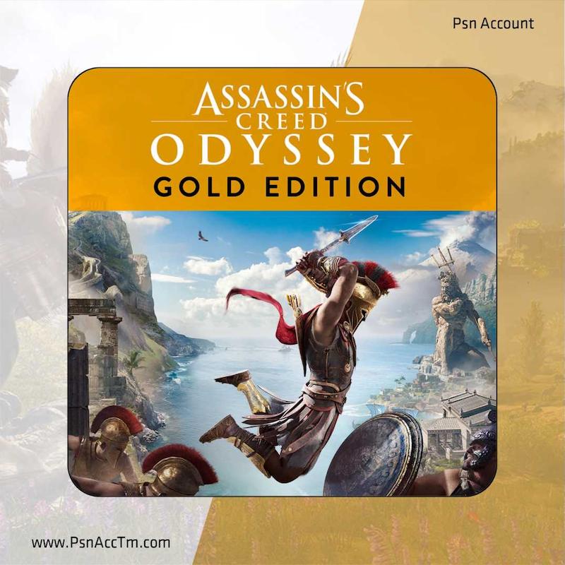 اکانت قانونی بازی   Assassin's Creed Odyssey Gold Edition برای کنسول PS4   