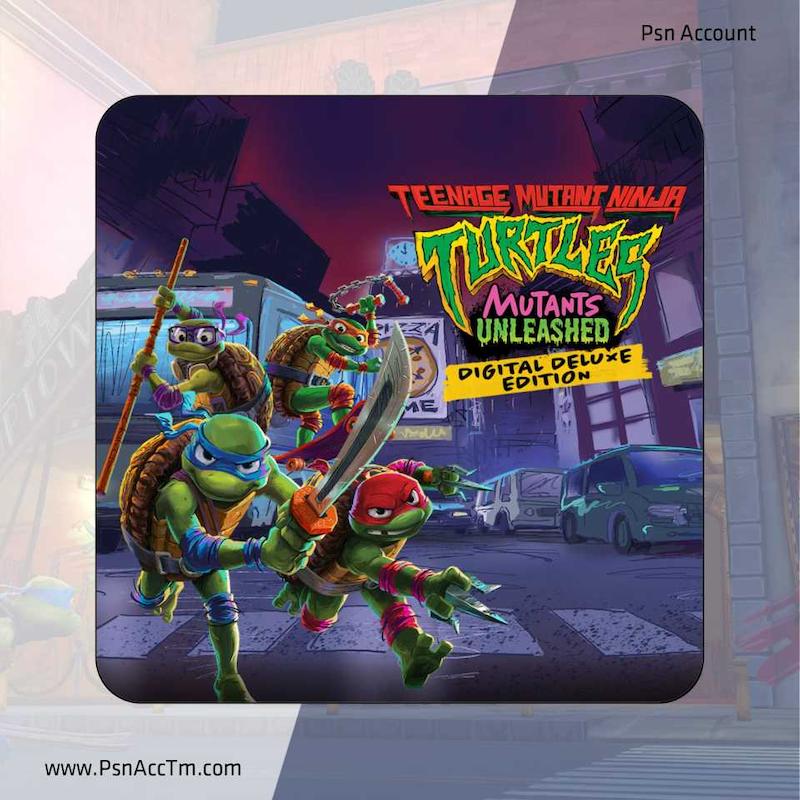 اکانت قانونی بازی  TMNT: Mutants Unleashed Digital Deluxe Edition  برای کنسول PS5 