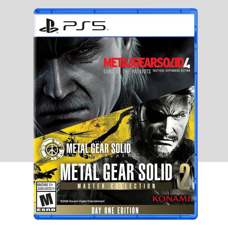 دیسک بازی  METAL GEAR SOLID MASTER COLLECTION Vol 2   کارکرده و آکبند برای  PS5 