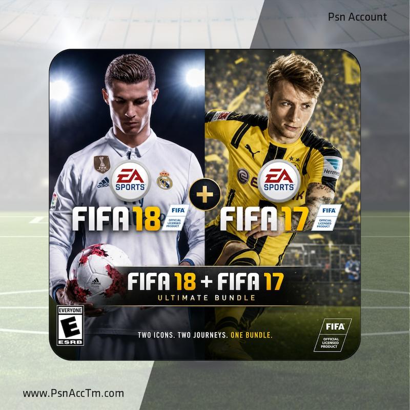 اکانت قانونی باندل بازی Fifa Ultimate Bundle  برای کنسول PS4 و PS5