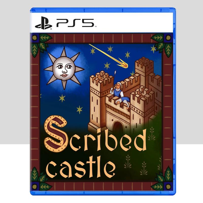 کاور دیسک اورجینال بازی اسکرایبد کسل Scribed Castle