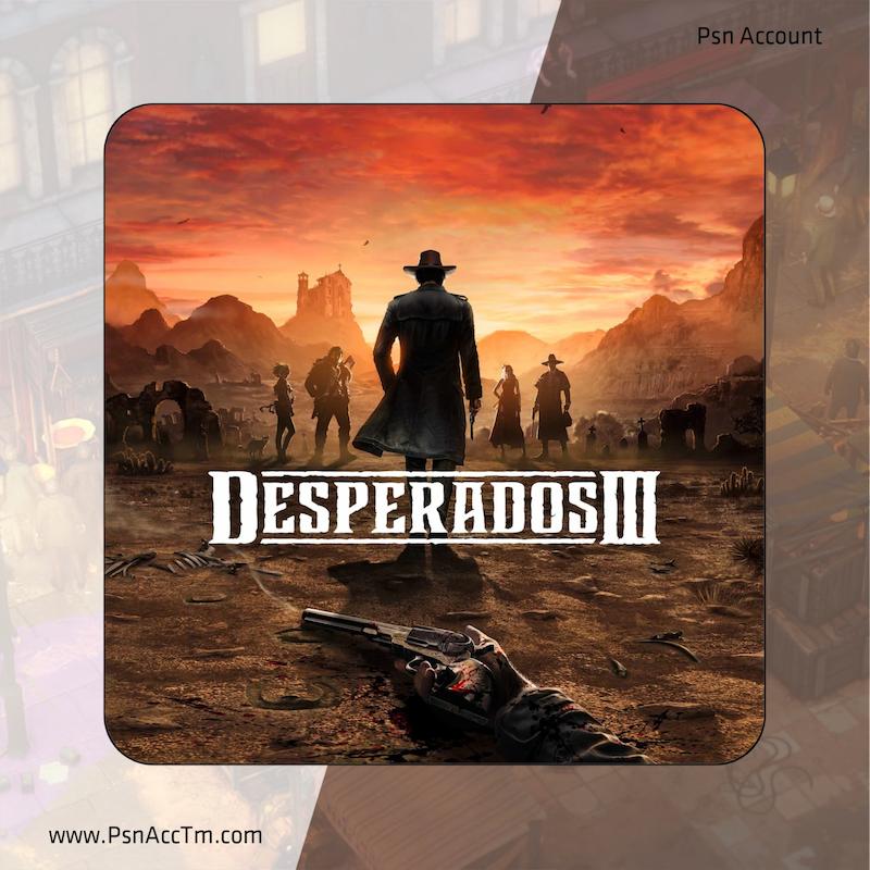  کاور بازی دسپیرادوز ۳ Desperados III برای کنسول