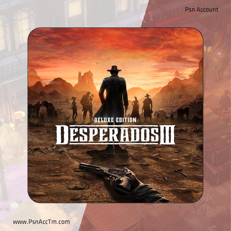  کاور بازی دسپیرادوز ۳ Desperados III برای کنسول