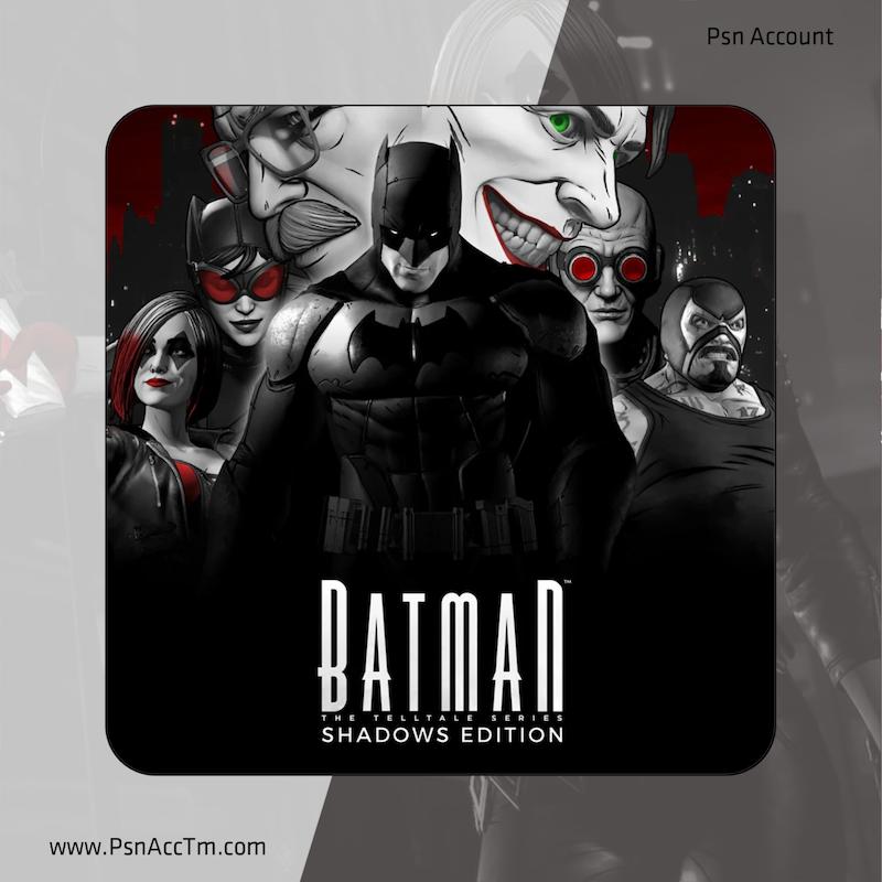 کاور بازی بتمن شدوز ادیشن Telltale Batman Shadows Edition