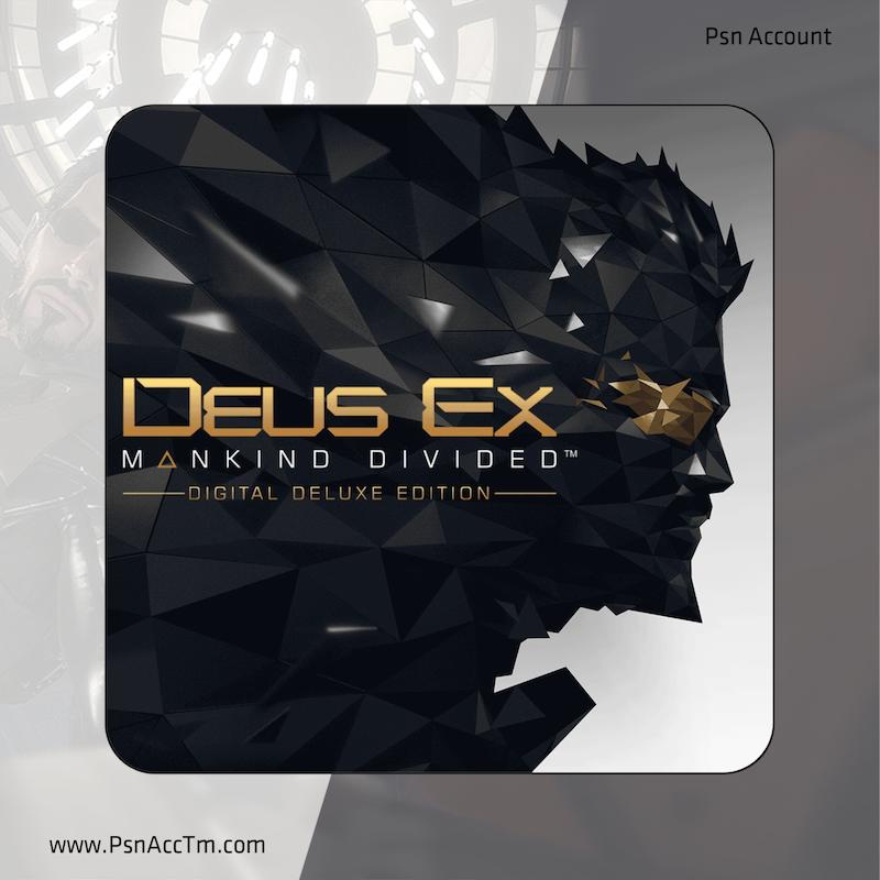  کاور بازی دئوس اکس منکیند دیوایدد دیجیتال دلوکس Deus Ex Mankind Divided Digital Deluxe Edition