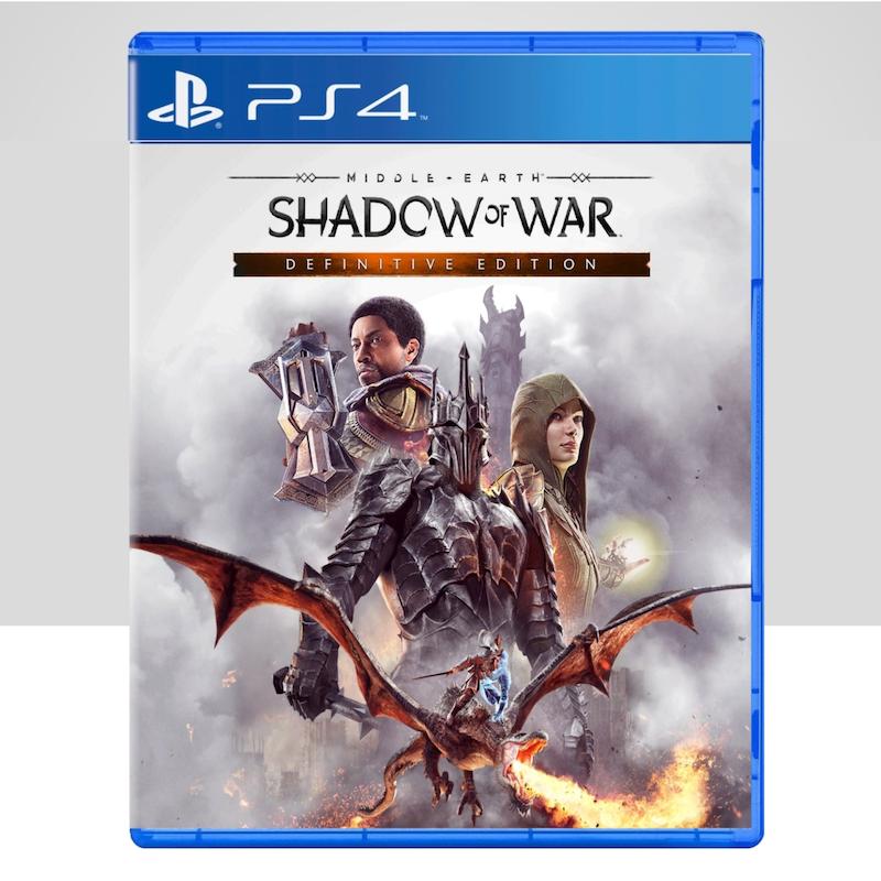  کاور دیسک بازی میدل ارث شدو آو وار دفینتیو ادیشن Middle-earth Shadow of War Definitive Edition