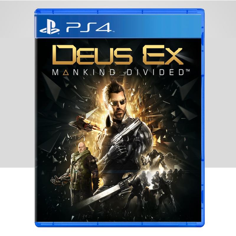  کاور دیسک بازی دئوس اکس منکیند دیوایدد Deus Ex Mankind Divided