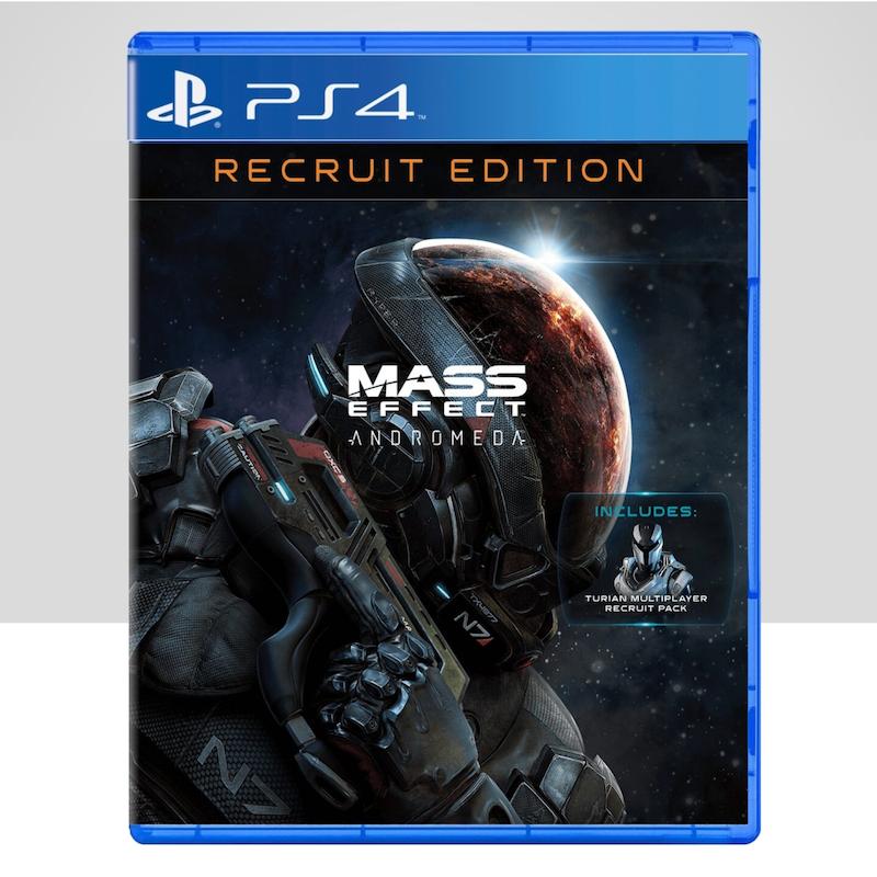  کاور دیسک بازی مس افکت آندرومدا استاندارد ریکروت Mass Effect Andromeda