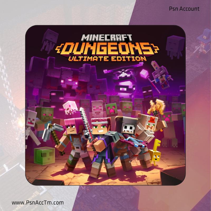 کاور بازی ماینکرفت دانجنز آلتیمیت ادیشن Minecraft Dungeons Ultimate Edition